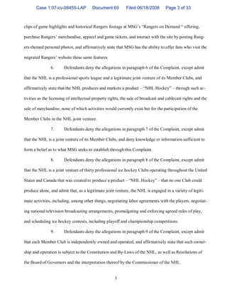 Case 1:07-cv-08455-LAP           Document 69         Filed 06/18/2008        Page 3 of 33



clips of game highlights and ...