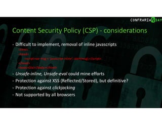 HTTP Security Headers | PDF