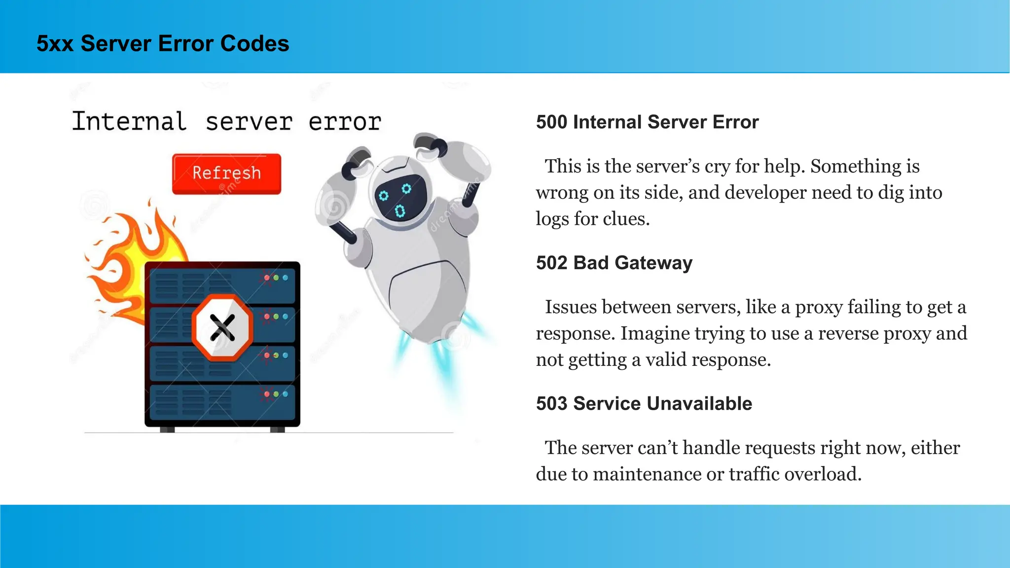 HTTP Status Codes you should know and use while building APIs | PPTX