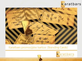 Predstavitev produktov Karatbars International GmbH  = SLOVENIA