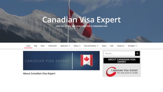 Canadian Visa Expert FIND OUT IF YOU ARE QUALIFIED FOR A CANADIAN VISA