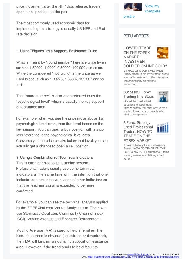 Forex data release