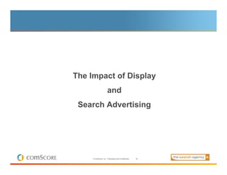 The Impact of Display
                      and
 Search Advertising




                                                  ...