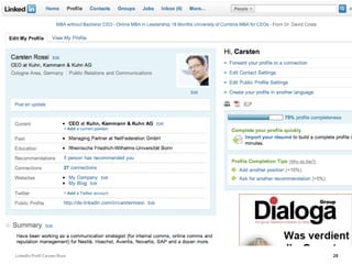 LinkedIn Profil Carsten Rossi   28
 
