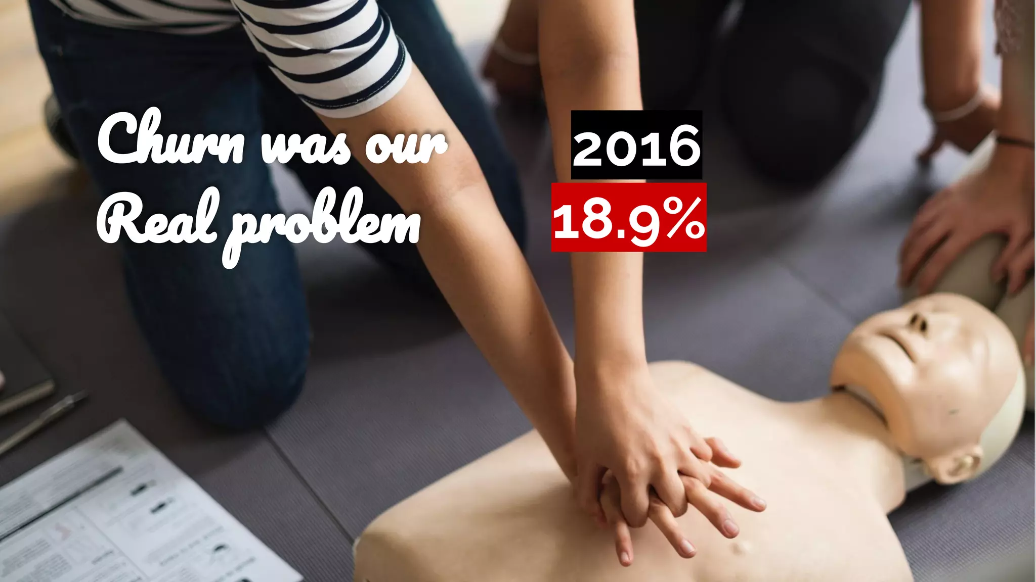 Chur was our
Real proble 18.9%
2016
 