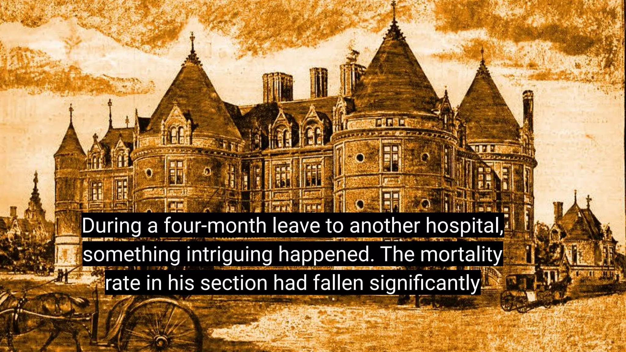 “I think there is a world market for
maybe 5 computers.”
Thomas Watson, chairman of IBM, 1943
During a four-month leave to another hospital,
something intriguing happened. The mortality
rate in his section had fallen signiﬁcantly
 