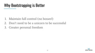 Introduction to Bootstrapping and How I Did It | PDF