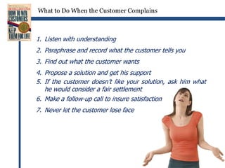  He talks positively about what it would be like to own what you’re offering