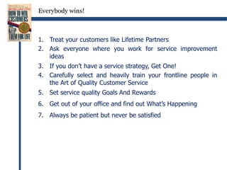 Complaints give you a second chance to provide service and satisfaction to dissatisfied customers