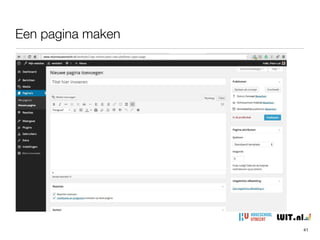 Overzicht alle pagina’s
41
 