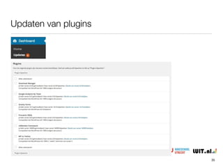 Updaten van plugins
35
 