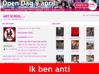 Ik ben anti 