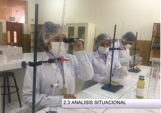 2.3 ANALISIS SITUACIONAL
 
