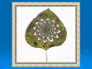 Huang Taisheng natural leaf  works of art