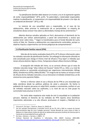 Documento de Investigación N°2 
Instituto de Ciencias para la Familia 
Universidad de Piura 

        “La planificación fa...