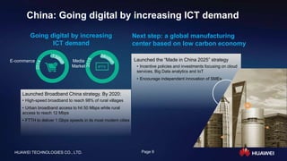 Day 1 C2C - Huawei: Acceleration Digitization to Build a Better Connected World