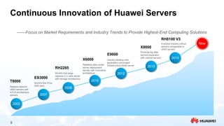 Huawei SAPPHIRE presentation on KunLun 32-socket server