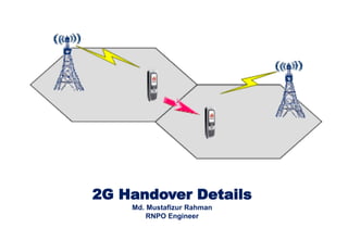 2G Handover Details
Md. Mustafizur Rahman
RNPO Engineer
 
