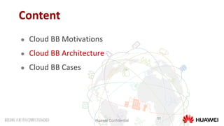 Huawei cloud bb solution introduction | PPT
