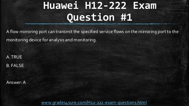 H12-725_V4.0 Online Prüfung