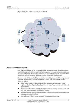 Huawei node b technical-description | PDF