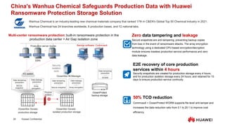Huawei Ransomware Protection Storage Solution Technical Overview ...