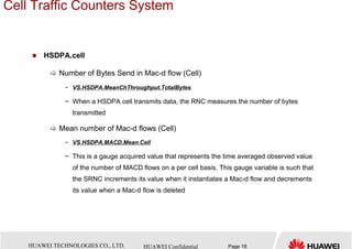 Huawei wcdma traffic counter | PDF