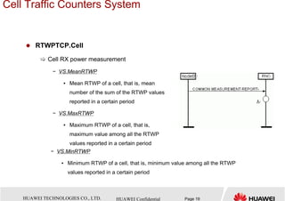 Huawei Rtn Counter Huawei wcdma traffic counter | PDF