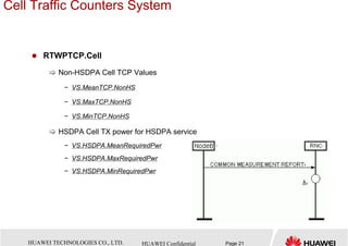 Huawei Rtn Counter Huawei wcdma traffic counter | PDF