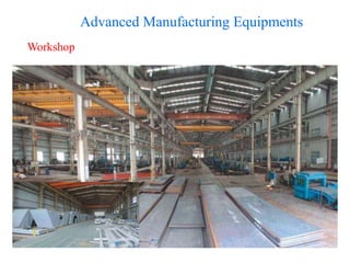 Workshop
Advanced Manufacturing Equipments
 
