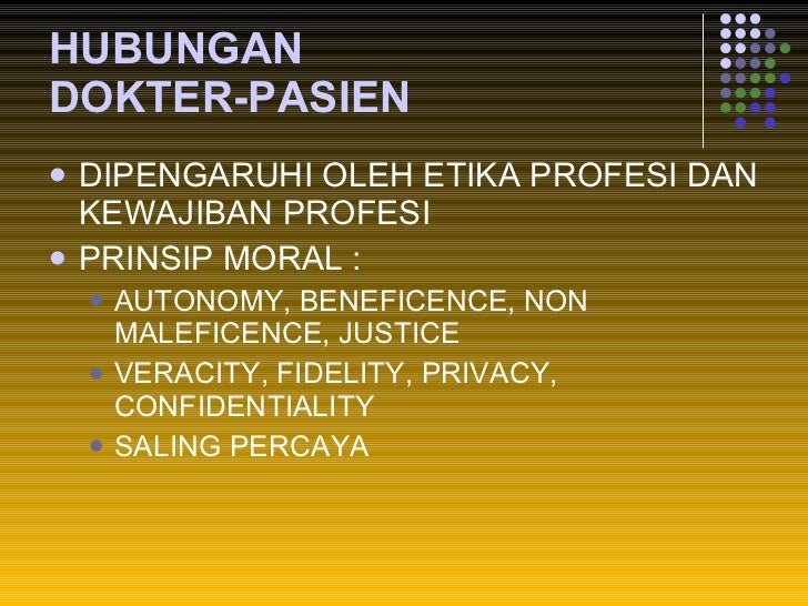 Hubungan dokter-pasien