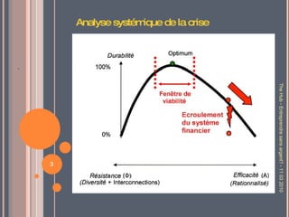 . Analyse  systémique  de la  crise The Hub - Entreprendre sans argent? - 11 03 2010 
