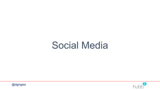Social Media
@dgingiss
 