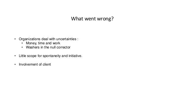 What did we do about the flaw image