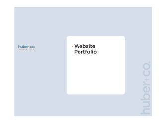 Huber And Co Website Portfolio (2009)