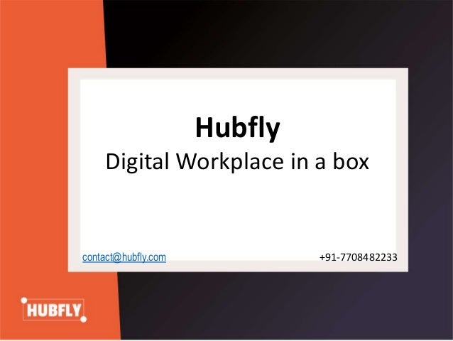 hubfly digital workplace sharepoint intranet