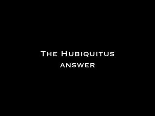 The Hubiquitus
    answer
 