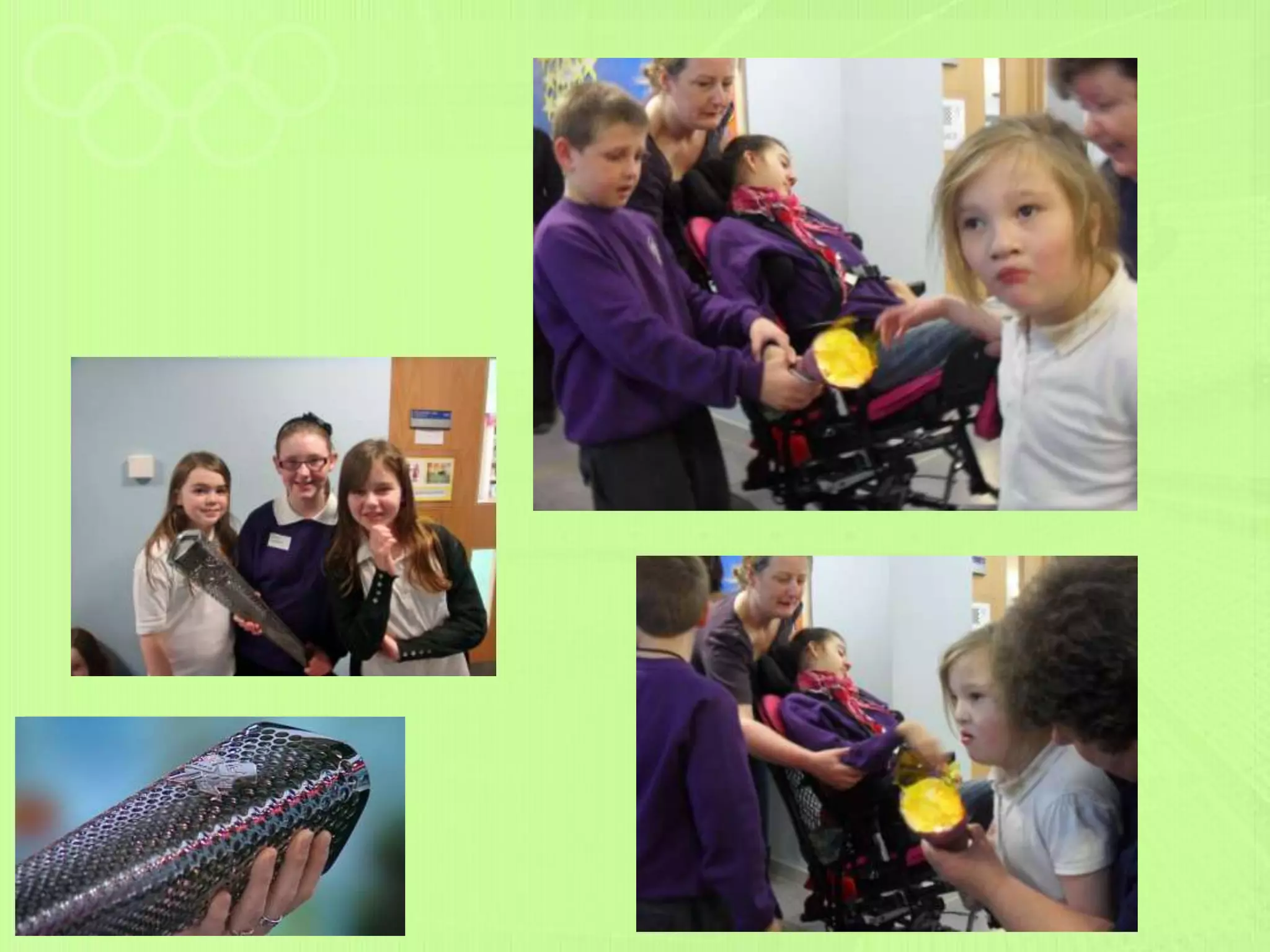 Hub paralympic torch parade