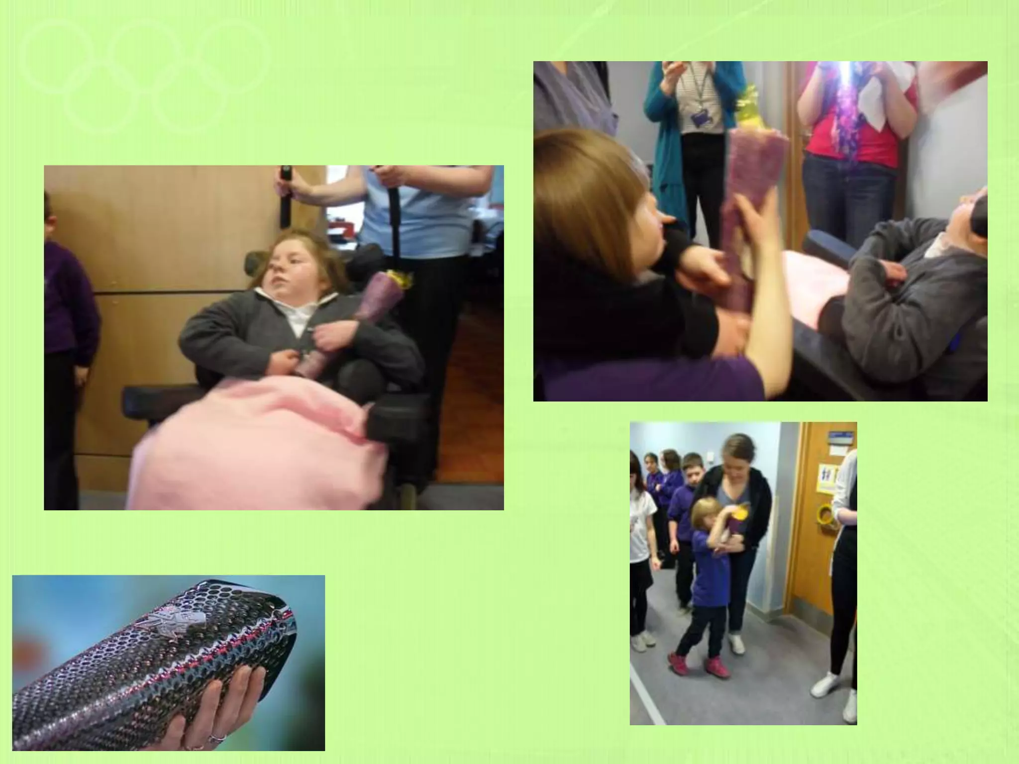 Hub paralympic torch parade