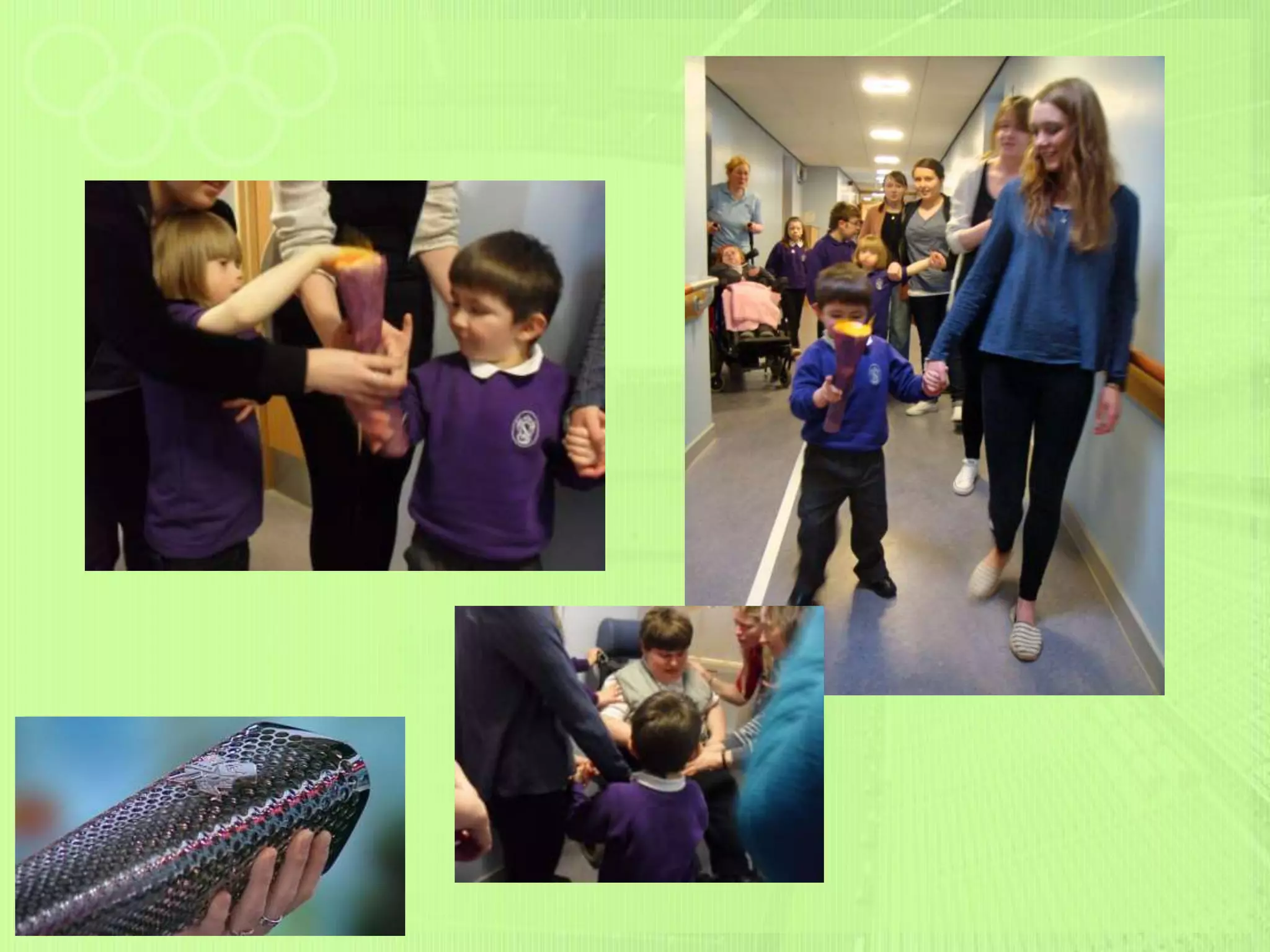 Hub paralympic torch parade