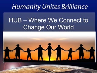 HUB – Where We Connect to Change Our World 