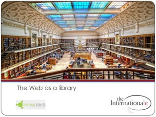 The Web as a library