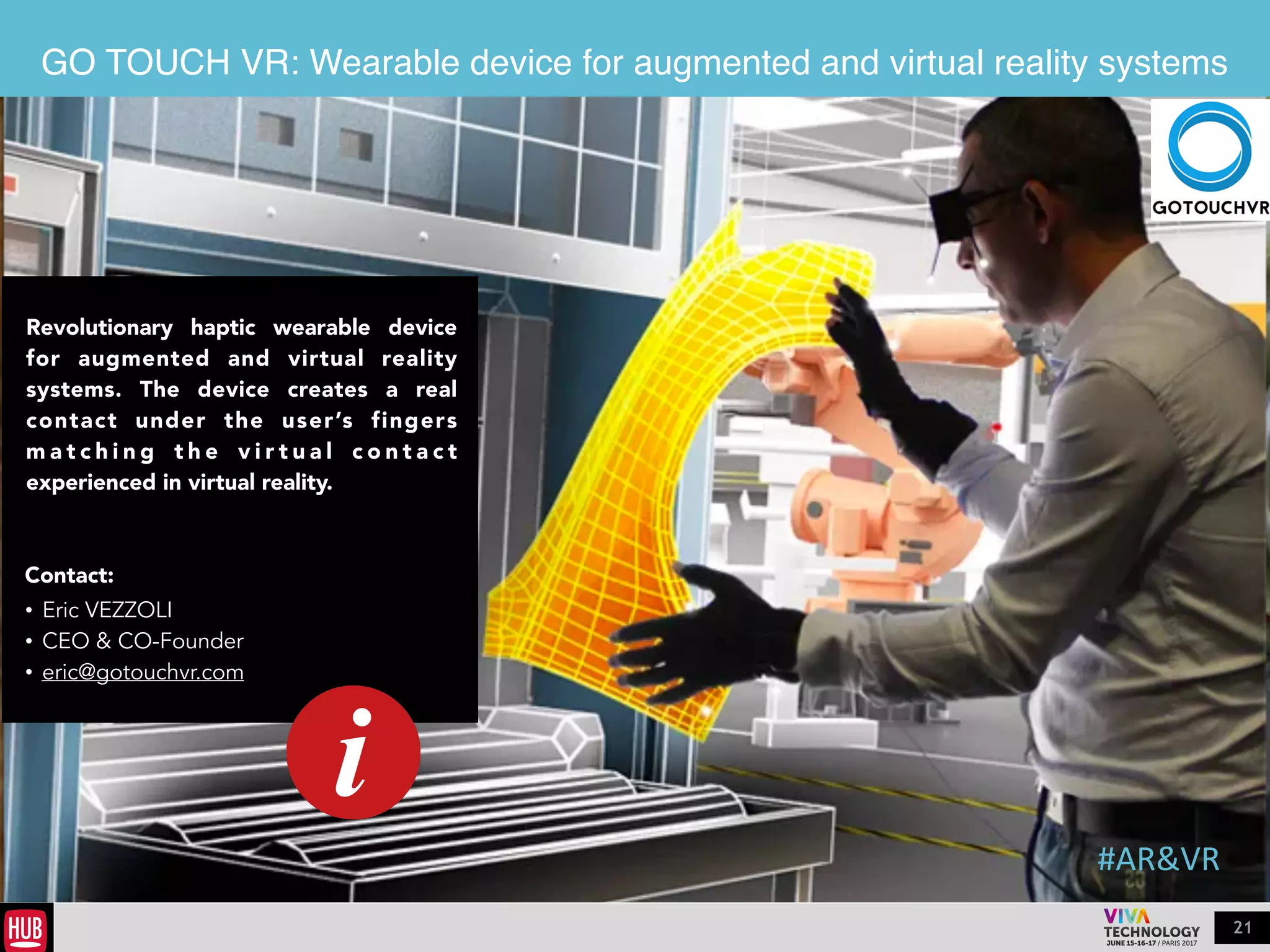 21
One of our favorite startup by lab
Tellmeplus’ software platform leverages machine learning
& big data to automate the creation & deployment of
predictive models for faster & accurate predictions. It can
be deployed & run anywhere: inside objects, at the edge
of the network, public/private clouds, IOT platforms.
 
