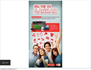 Banner
quarta-feira, 5 de fevereiro de 14
 