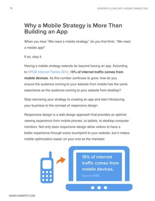 How to Generate Leads with Mobile Marketing
