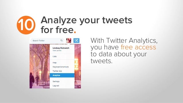analyze your tweets for