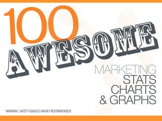 100SOME
  E
A W                                           MARKETING!
                                                   STATS!
                                                 CHARTS !
                                               & GRAPHS!
WARNING: SAFETY GOGGLES HIGHLY RECOMMENDED!             "
 