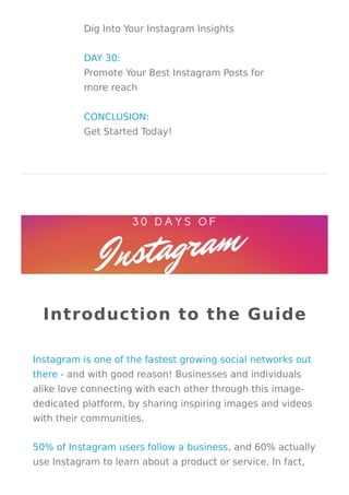 Inst Style Guide Examples HubSpot 30 Days of Instagram: Style Guide | PDF
