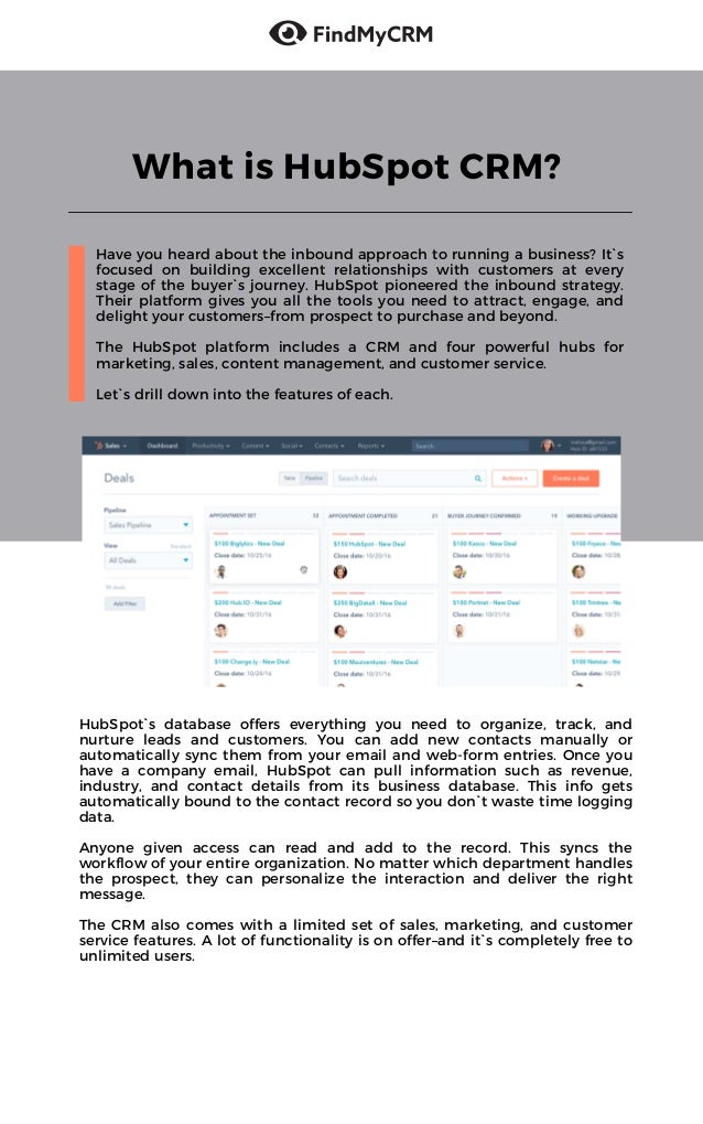 Hubspot crm review