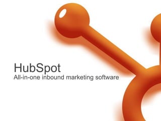 HubSpot
All-in-one inbound marketing software
 